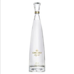 Cincoro Tequila bottle (empty)